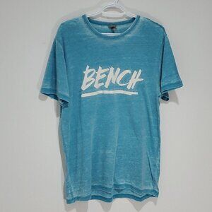 BENCH Blue Medium Shirt Sleeve Shirt